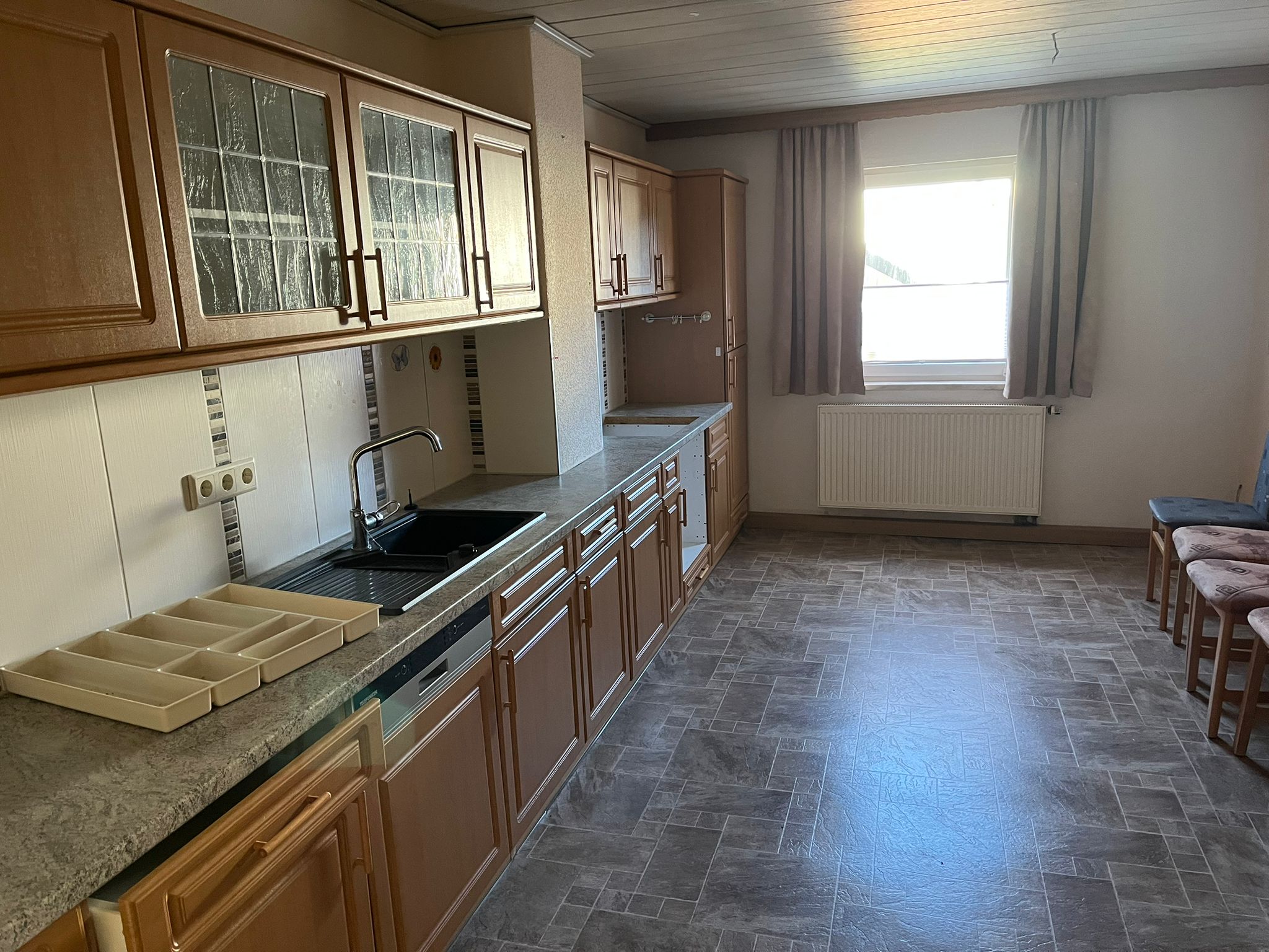 Küche mit 18,4 m²